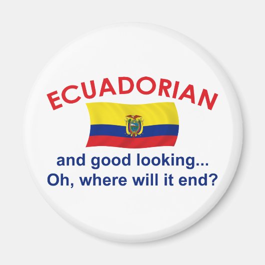 Gute ecuadorianische Sicht Magnet (Vorne)