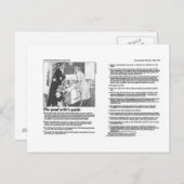 gute Ehefrau Postkarte (Vorne/Hinten)