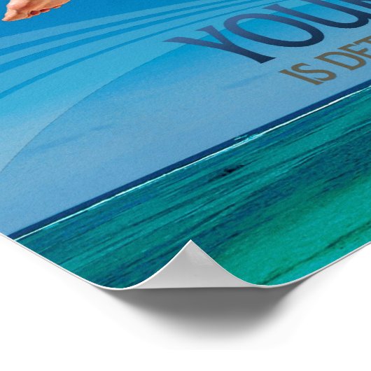 Gute Einstellung Inspiration Poster (Ecke)