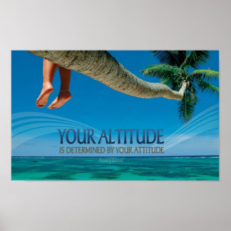 Gute Einstellung Inspiration Poster