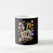 Gute Energie ist ansteckend Kaffeetasse (Mittel)