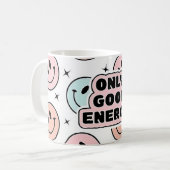 Gute Energie Kaffeetasse (Vorderseite Links)