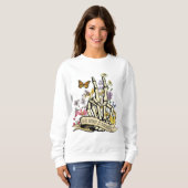 Gute Energie positive Vibes Inspiration Sweatshirt (Vorne ganz)
