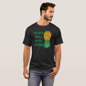 Gute Ergebnisse mit anderen Ananas-Pole T-Shirt (Vorne ganz)