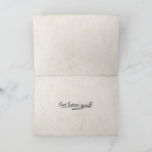 Gute Ermutigung Karte (Innenseite)