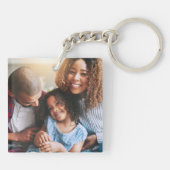 Gute Familie mit drei Schlüsselanhängern (Rückseite)