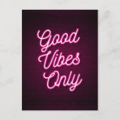 Gute Farben (nur rosa) Postkarte (Vorderseite)