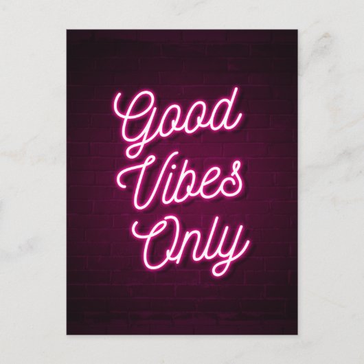 Gute Farben (nur rosa) Postkarte (Vorderseite)