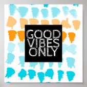 gute Farbtöne, nur aquamarin und orange gestrichen Poster (Vorne)