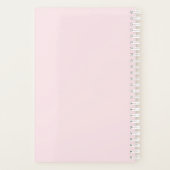 gute Farbtupfer nur rosafarbene Aquarellmalerei Planer (Rückseite)