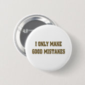 GUTE FEHLER BUTTON (Vorne & Hinten)