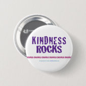 Güte-Felsen-Knopf Button (Vorne & Hinten)