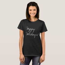 Gute Ferien! Art der Handschrift, modern T-Shirt