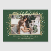 Gute Ferien. Benutzerdefinierte Magnetfotokarte Magnetkarte (Vorderseite)