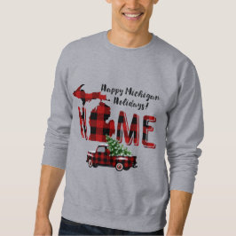 Gute Ferien! | Buffalo Kariert Karo Michigan Sweatshirt