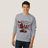 Gute Ferien! | Buffalo Kariert Karo Michigan Sweatshirt (Vorne ganz)