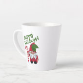 Gute Ferien! Candy Cane Gnome Milchtasse (Linke Ecke)