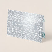 Gute Ferien. Custom Foto Luxury Folienkarte (Vorderseite)