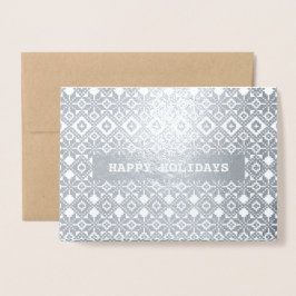 Gute Ferien. Custom Foto Luxury Folienkarte