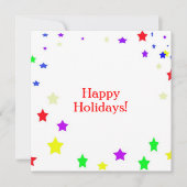 Gute Ferien! Feiertagskarte (Vorderseite)