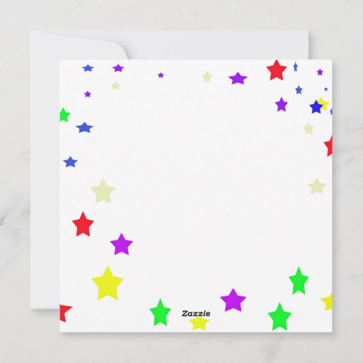 Gute Ferien! Feiertagskarte (Rückseite)