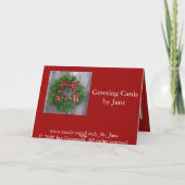 Gute Ferien! Feiertagskarte (Rückseite)