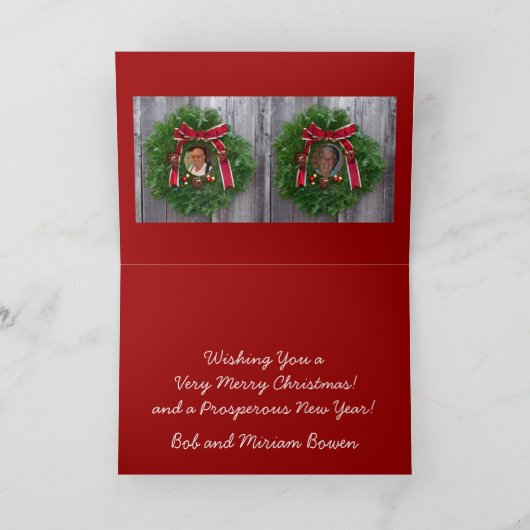 Gute Ferien! Feiertagskarte (Innenseite)