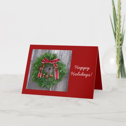 Gute Ferien! Feiertagskarte (Vorderseite)