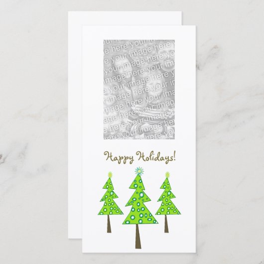 Gute Ferien! Feiertagskarte (Vorne/Hinten)