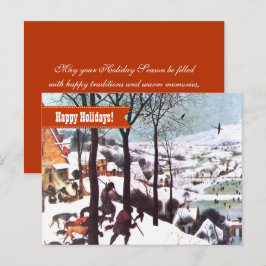 Gute Ferien. Fine Art Christmas Card Feiertagspostkarte