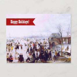 Gute Ferien. Fine Art Christmas Card Feiertagspostkarte
