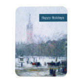 Gute Ferien. Fine Art Christmas Geschenkmagnete Magnet (Vertikal)