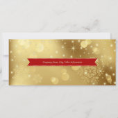 Gute Ferien. Firmenkarte für das benutzerdefiniert Einladung (Rückseite)