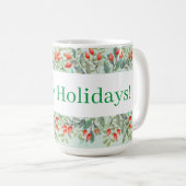 Gute Ferien! Green Kaffeetasse (VorderseiteRechts)