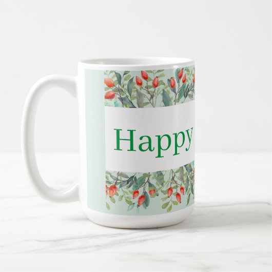 Gute Ferien! Green Kaffeetasse (Links)