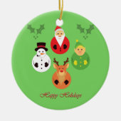 Gute Ferien! Keramikornament (Vorne)