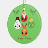 Gute Ferien! Keramikornament (Links)