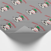 Gute Ferien! Kuh Elf Geschenkpapier (Ecke)
