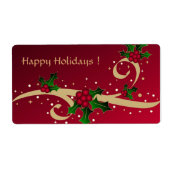 Gute Ferien ! -Labels (Vorne)