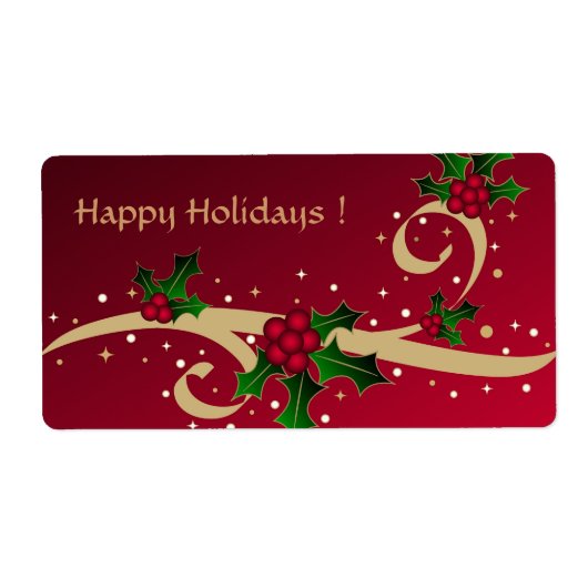 Gute Ferien ! -Labels (Vorne)