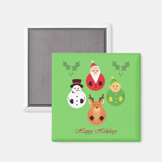 Gute Ferien! Magnet (Vorderseite/Rückseite)