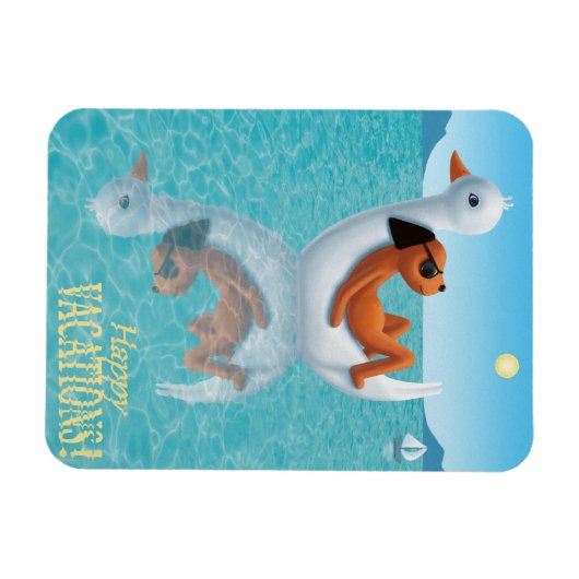 Gute Ferien! Magnet (Horizontal)