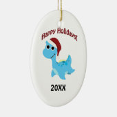 Gute Ferien! Niedlich Nessie Keramikornament (Rechts)