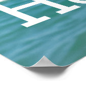 Gute Ferien Poster (Ecke)