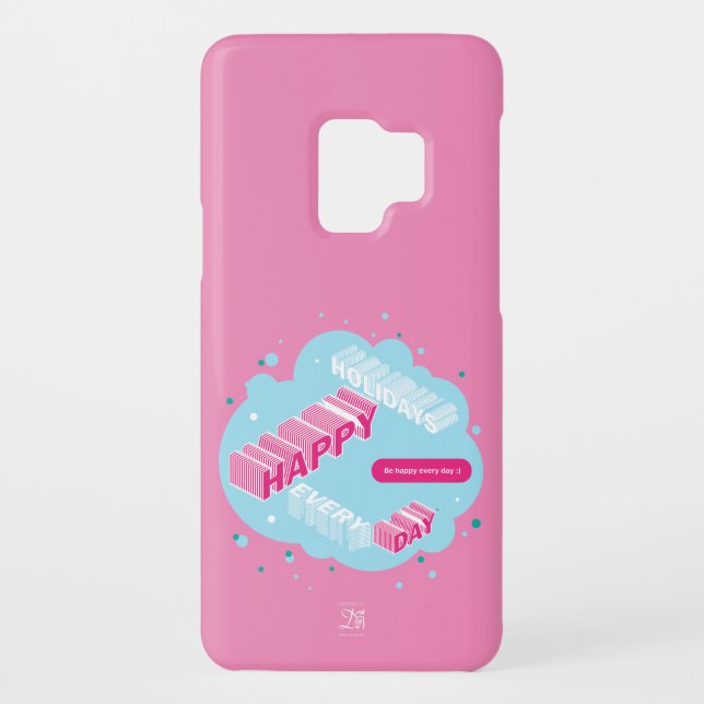 Gute Ferien, Rosa Case-Mate Samsung Galaxy Hülle (Rückseite)