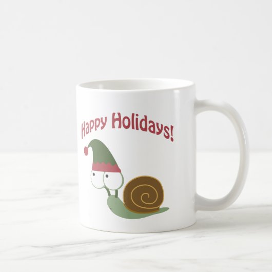 Gute Ferien! Snail Elf Kaffeetasse (Rechts)