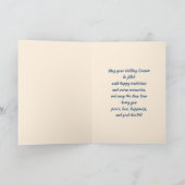 Gute Ferien. Vintage Mäuse Feiertagskarte (Innenseite)