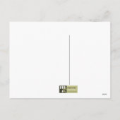 Gute Ferien. Vintage Winterlandschaft Feiertagspostkarte (Rückseite)