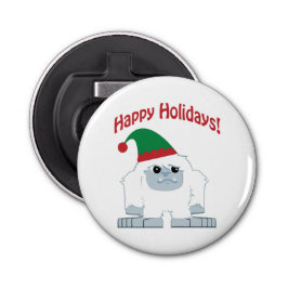 Gute Ferien! Weihnachten Yeti Flaschenöffner