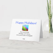 Gute Ferien! Weihnachtskarte Feiertagskarte (Rückseite)